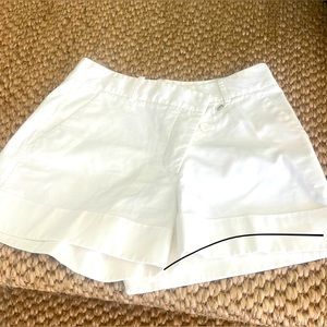 Monse white size 2 shorts high waist shorts!